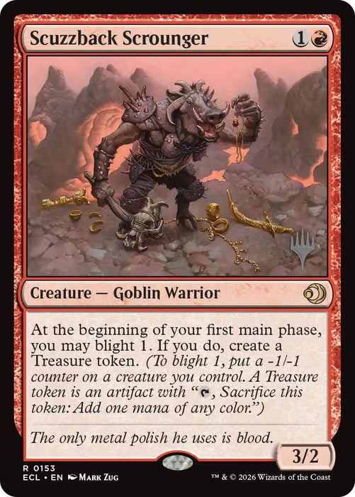 Image for Scuzzback Scrounger (153) - Magic: The Gathering
