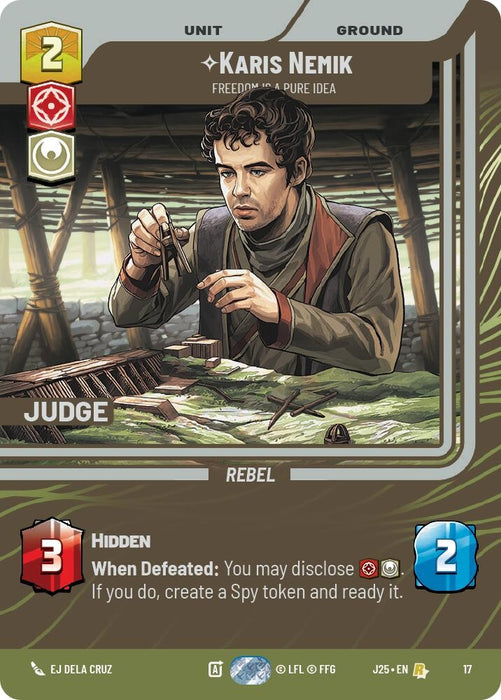 Image for Karis Nemik - Freedom is a Pure Idea (17) - Star Wars: Unlimited