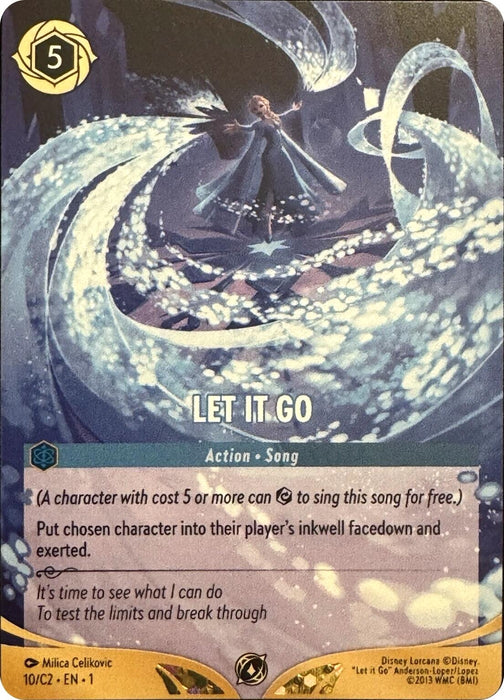 Image for Let It Go (Disney Lorcana Challenge) (10) [Disney Lorcana Promo Cards] - Disney Lorcana