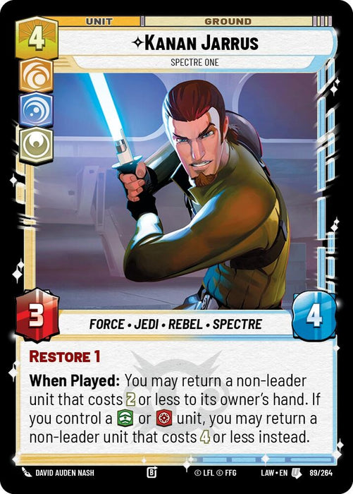 Image for Kanan Jarrus - Spectre One (89/264) - Star Wars: Unlimited