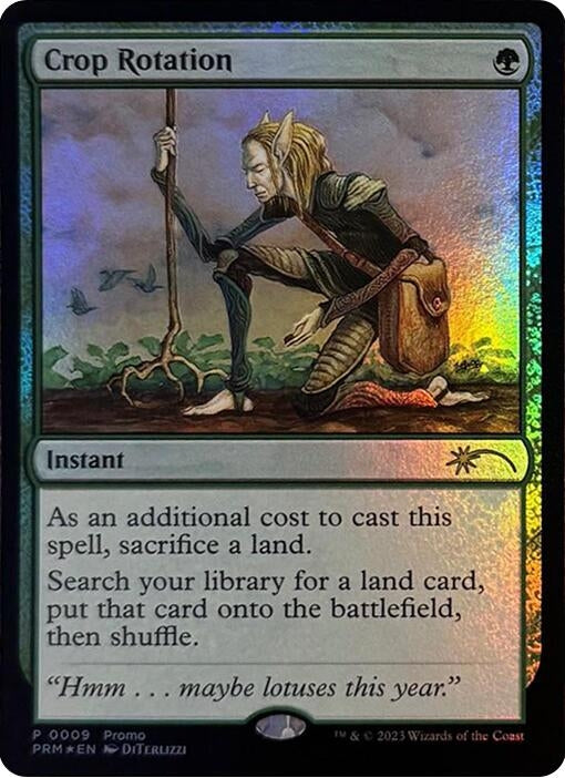 Image for Crop Rotation (Graphic Novel Insert) (9) - Magic: The Gathering