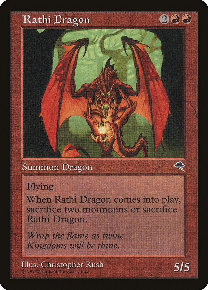 Rathi Dragon (196) [Tempest]