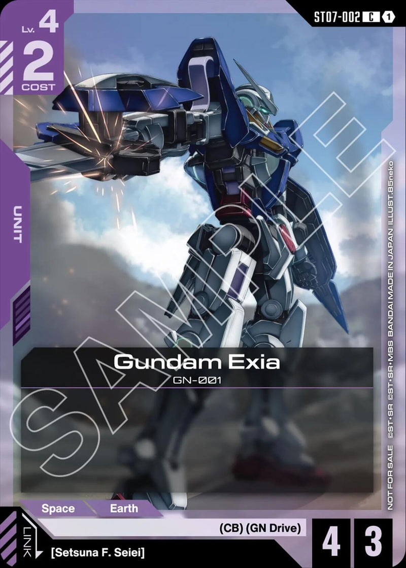 Image for Gundam Exia (ST07 Release Event) (ST07-002) - Gundam Card Game