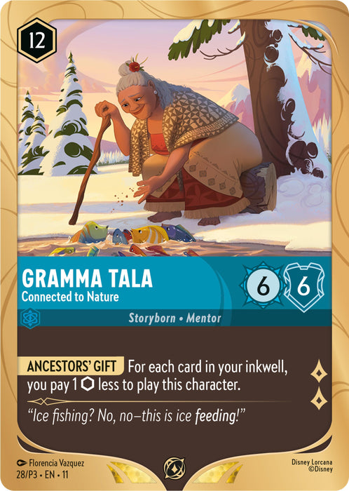 Image for Gramma Tala - Connected to Nature (28) [Disney Lorcana Promo Cards] - Disney Lorcana