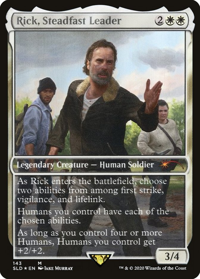 Rick, Steadfast Leader (143) [Secret Lair Drop Series]