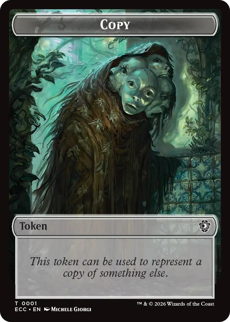 Image for Copy // Elemental (0010) Double-Sided Token (1 // 10) [Lorwyn Eclipsed] - Magic: The Gathering
