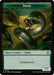 Image for Snake // Scarecrow Double-Sided Token (8 // 11) [Lorwyn Eclipsed] - Magic: The Gathering