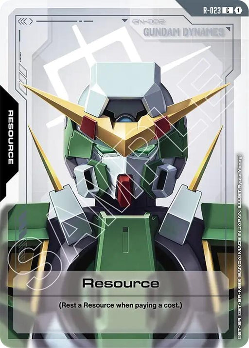Image for Resource (R-023) (R-023) - Gundam Card Game