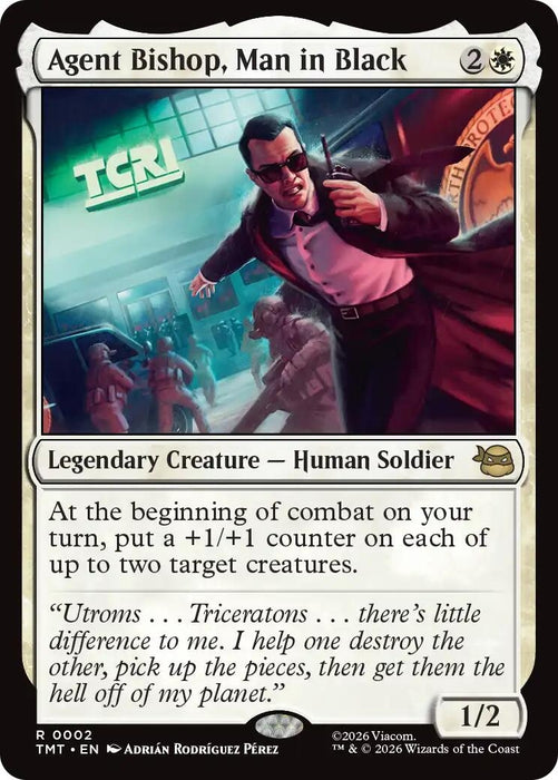 Image for Agent Bishop, Man in Black (2) - Magic: The Gathering