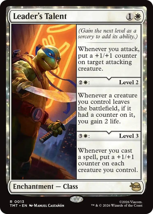 Image for Leader's Talent (13) - Magic: The Gathering