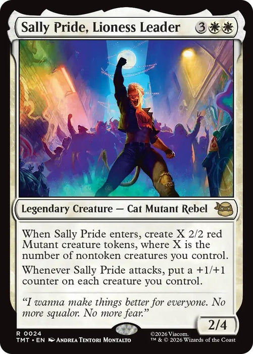 Image for Sally Pride, Lioness Leader (24) - Magic: The Gathering