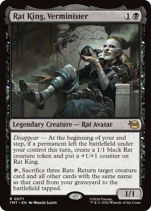 Image for Rat King, Verminister (71) - Magic: The Gathering