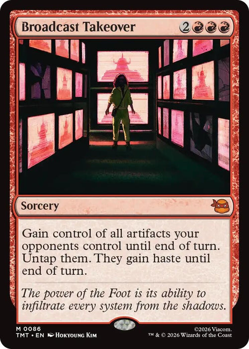 Image for Broadcast Takeover (86) - Magic: The Gathering