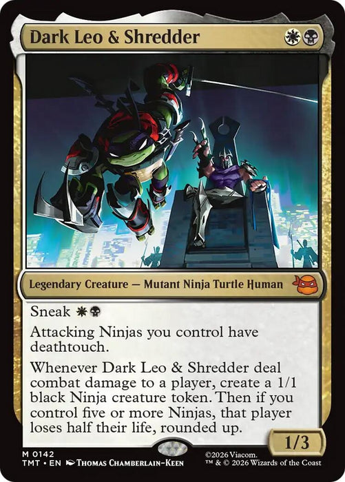 Image for Dark Leo & Shredder (142) - Magic: The Gathering