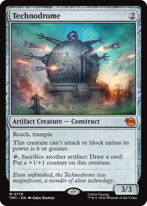 Image for Technodrome (179) - Magic: The Gathering