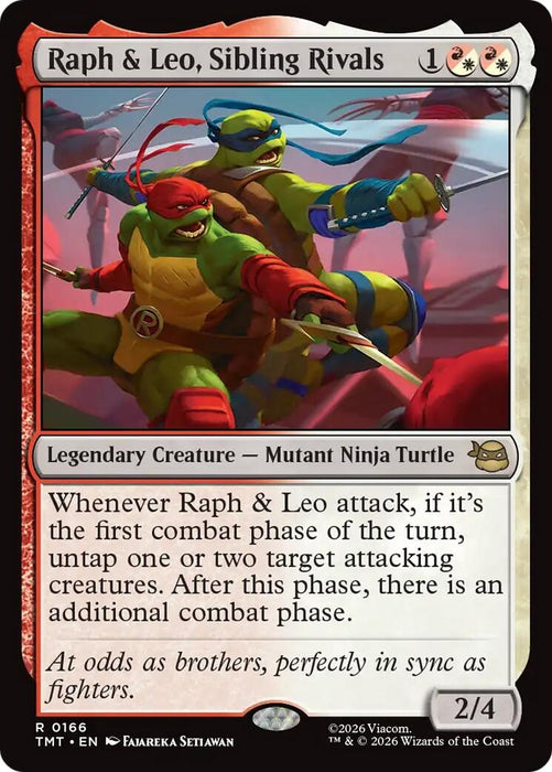 Image for Raph & Leo, Sibling Rivals (166) - Magic: The Gathering