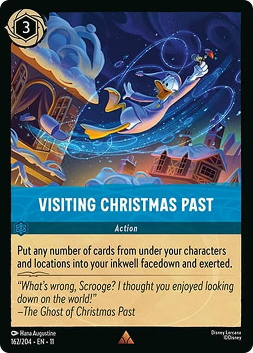 Image for Visiting Christmas Past (162/204) [Winterspell] - Disney Lorcana