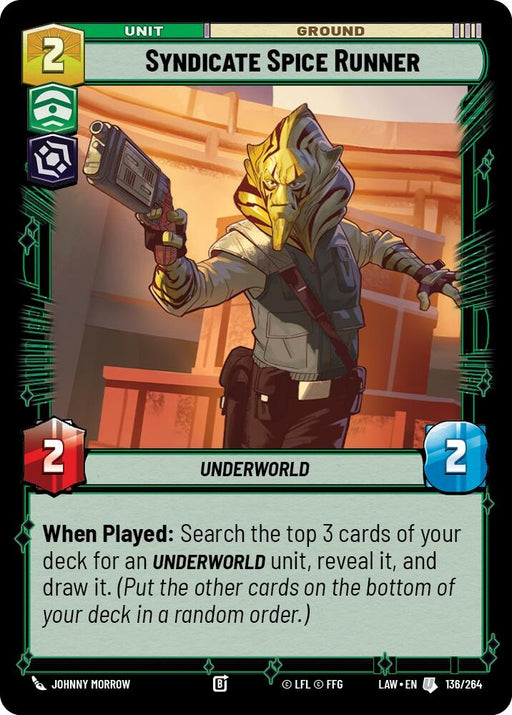 Image for Syndicate Spice Runner (136/264) [A Lawless Time] - Star Wars: Unlimited