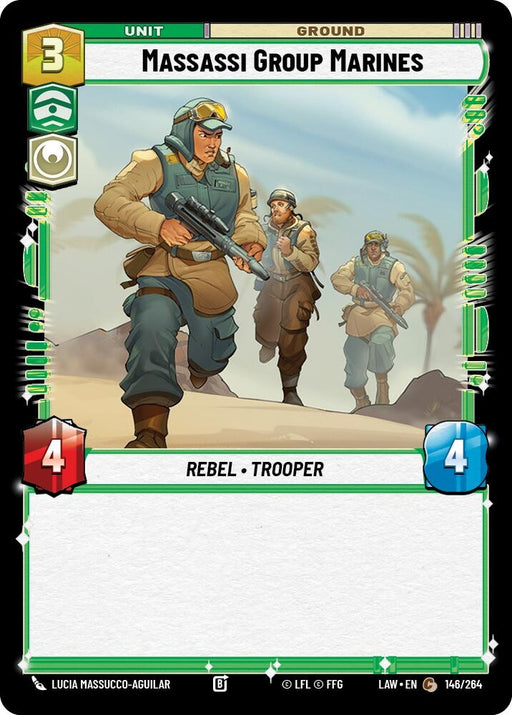 Image for Massassi Group Marines (148/264) [A Lawless Time] - Star Wars: Unlimited
