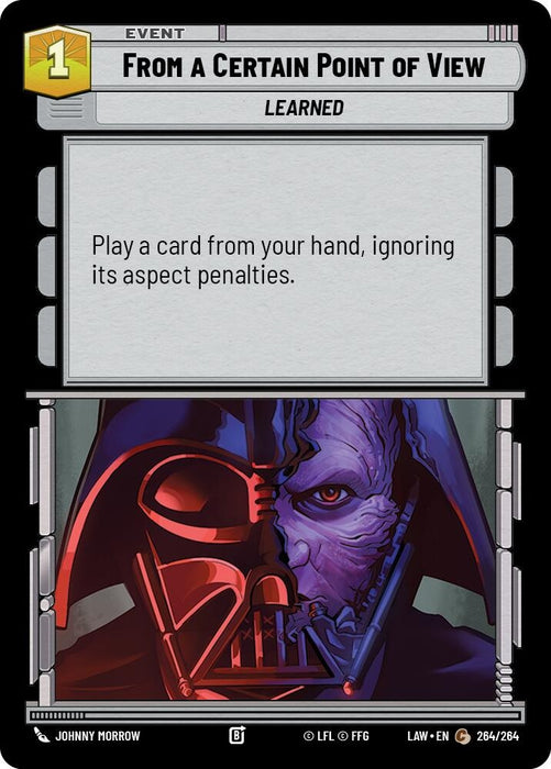 Image for From a Certain Point of View (264/264) [A Lawless Time] - Star Wars: Unlimited