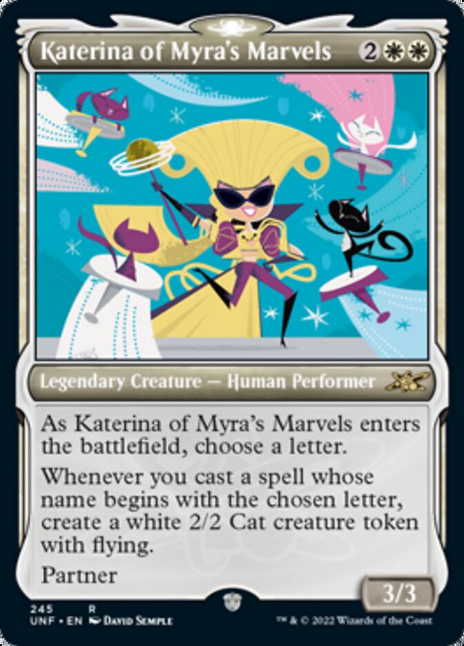 Katerina of Myra's Marvels (Showcase) (245) [Unfinity]