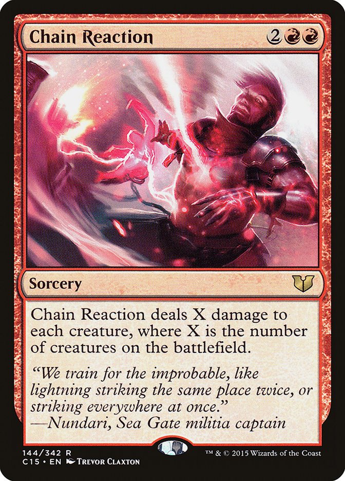 Chain Reaction (144) [Commander 2015]