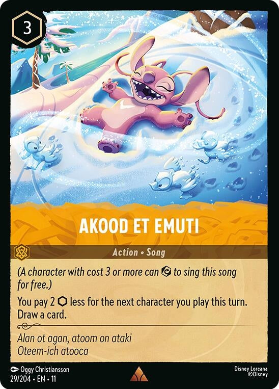 Image for Akood Et Emuti (29/204) [Winterspell] - Disney Lorcana