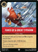 Image for Force of a Great Typhoon (128/204) [Winterspell] - Disney Lorcana