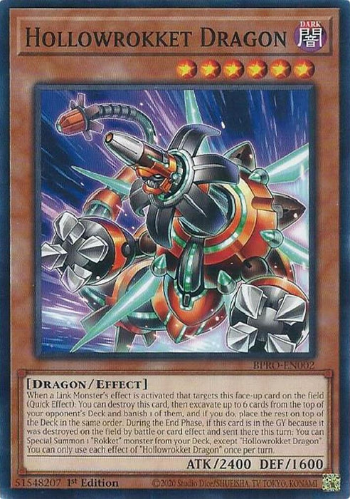 Hollowrokket Dragon (BPRO-EN002) [Burst Protocol]