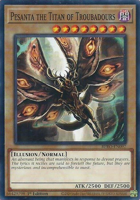 Pesanta the Titan of Troubadours (BPRO-EN097) [Burst Protocol]