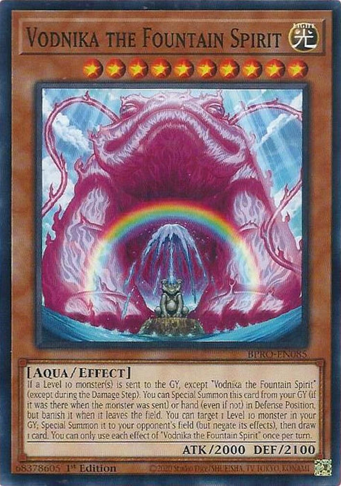 Vodnika the Fountain Spirit (BPRO-EN085) [Burst Protocol]