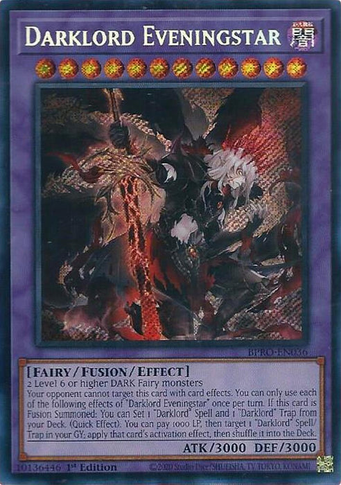 Darklord Eveningstar (BPRO-EN036) [Burst Protocol]