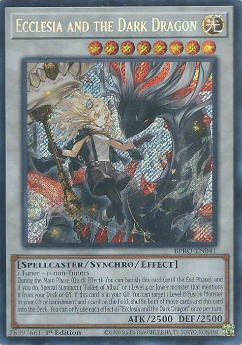 Ecclesia and the Dark Dragon (BPRO-EN041) [Burst Protocol]