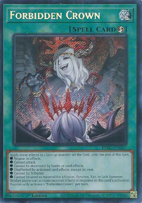 Forbidden Crown (BPRO-EN067) [Burst Protocol]