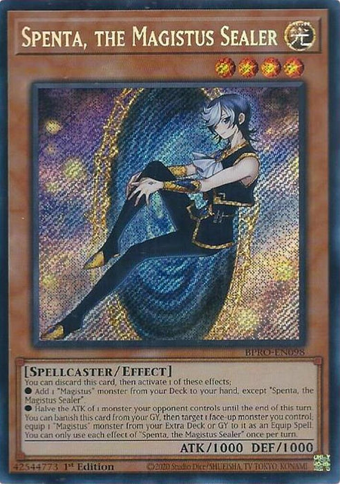 Spenta, the Magistus Sealer (BPRO-EN098) [Burst Protocol]