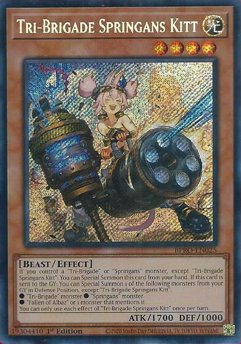 Tri-Brigade Springans Kitt (BPRO-EN025) [Burst Protocol]