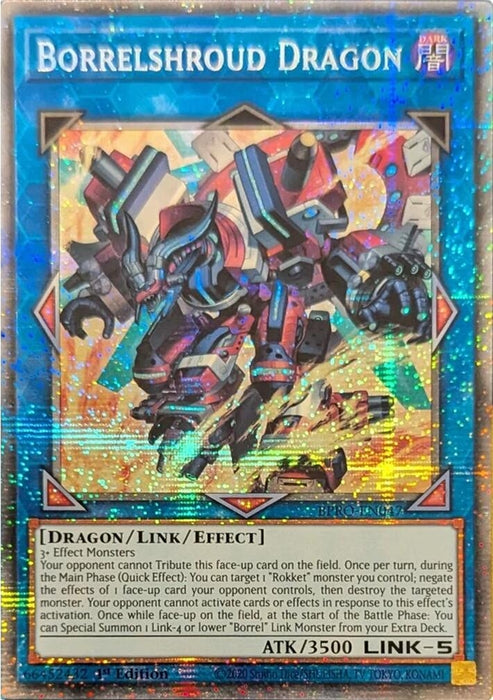 Borrelshroud Dragon (Starlight Rare) (BPRO-EN047) [Burst Protocol]