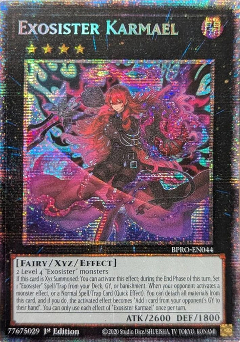 Exosister Karmael (Starlight Rare) (BPRO-EN044) [Burst Protocol]