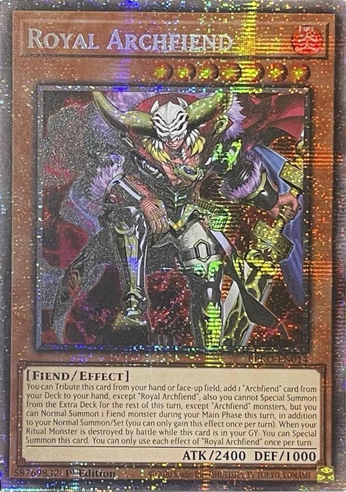 Royal Archfiend (Starlight Rare) (BPRO-EN014) [Burst Protocol]