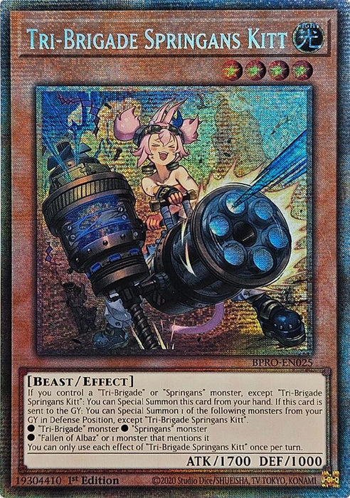 Tri-Brigade Springans Kitt (Starlight Rare) (BPRO-EN025) [Burst Protocol]