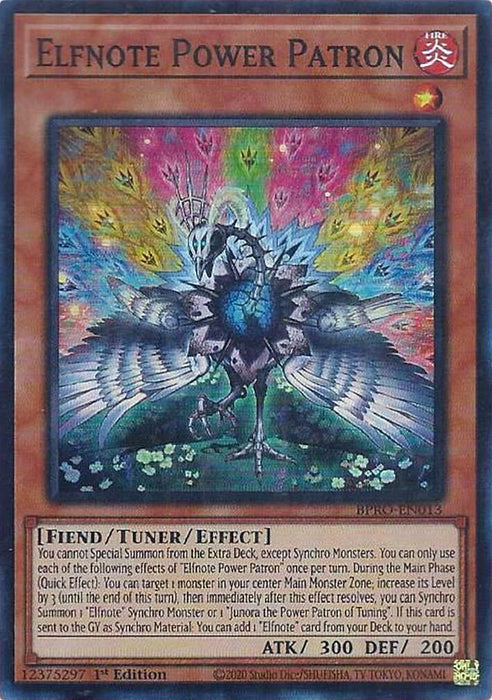 Elfnote Power Patron (BPRO-EN013) [Burst Protocol]