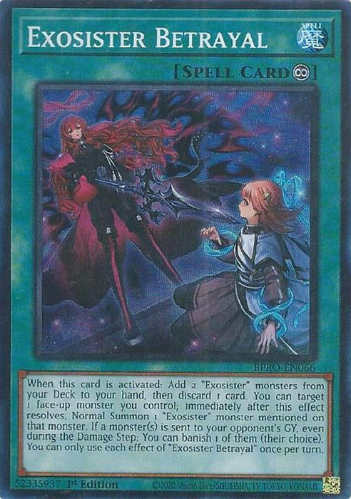Exosister Betrayal (BPRO-EN066) [Burst Protocol]