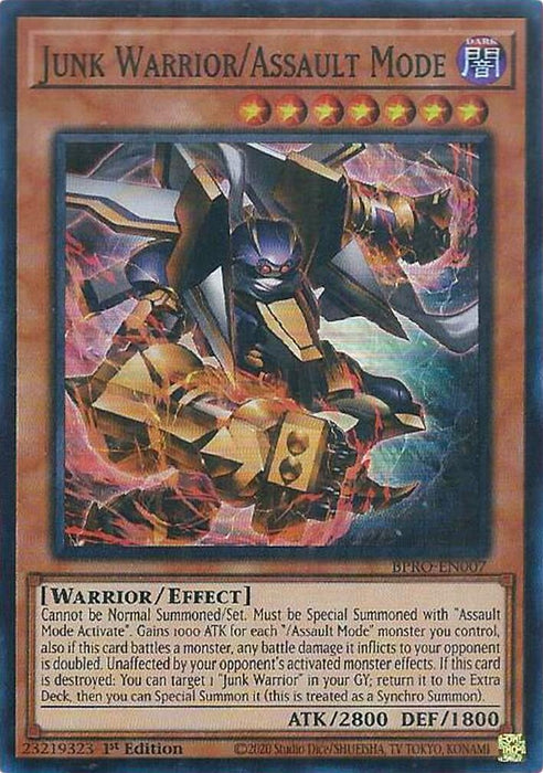 Junk Warrior/Assault Mode (BPRO-EN007) [Burst Protocol]