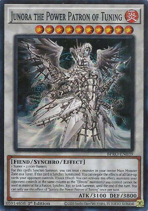 Junora the Power Patron of Tuning (BPRO-EN039) [Burst Protocol]