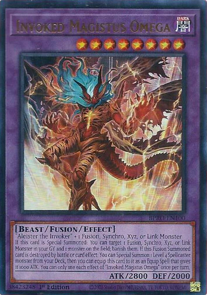 Invoked Magistus Omega (BPRO-EN100) [Burst Protocol]