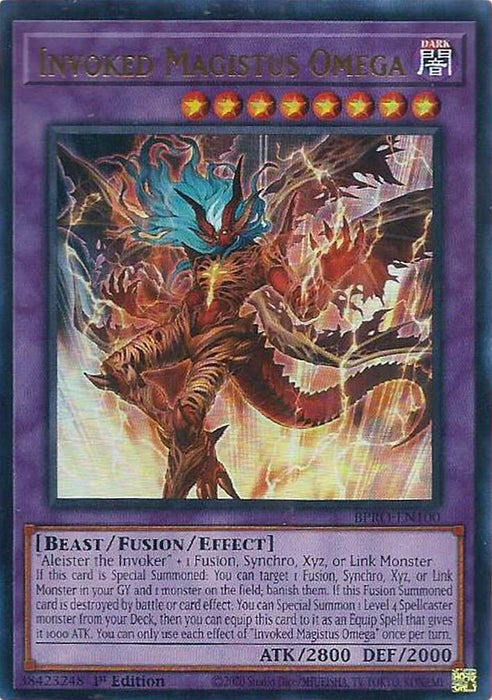 Invoked Magistus Omega (BPRO-EN100) [Burst Protocol]
