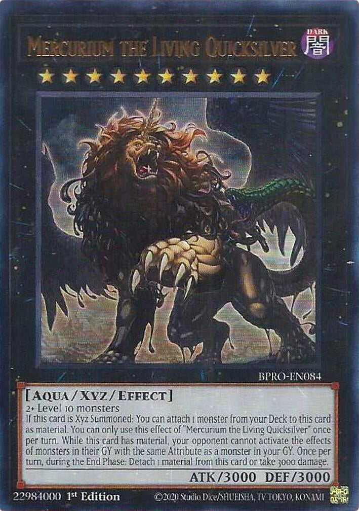 Mercurium the Living Quicksilver (BPRO-EN084) [Burst Protocol]