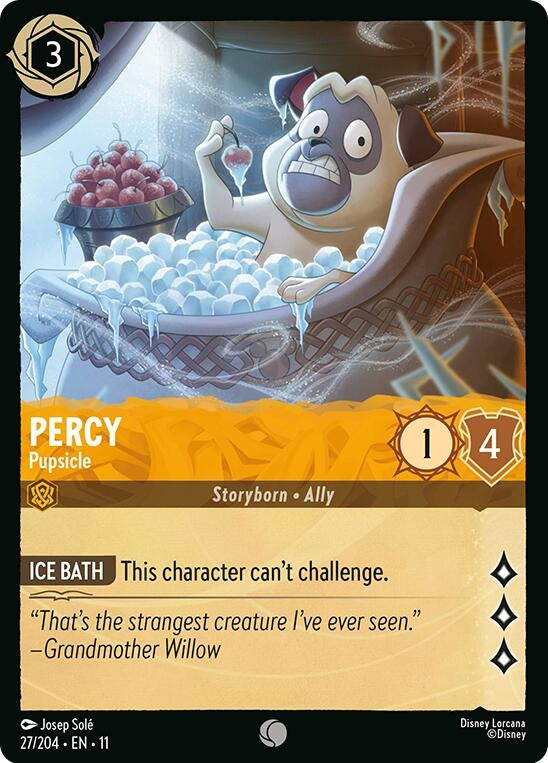 Image for Percy - Pupsicle (27/204) [Winterspell] - Disney Lorcana