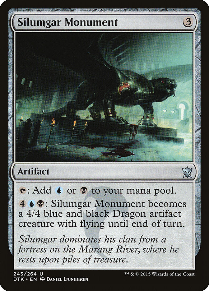 Silumgar Monument (243) [Dragons of Tarkir]