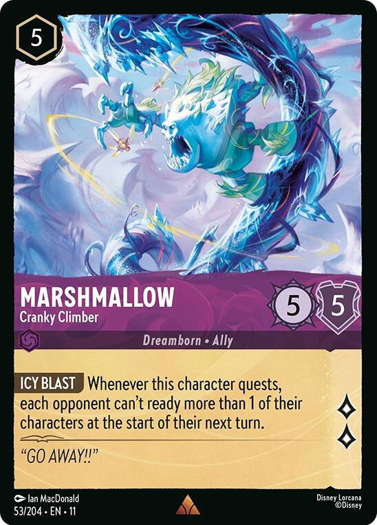 Image for Marshmallow - Cranky Climber (53/204) [Winterspell] - Disney Lorcana